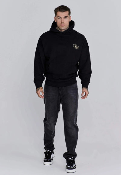 Graphic Hoodie Black