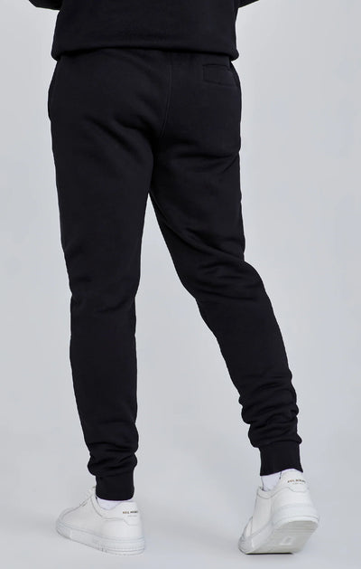 Black Essential Cuffed Jogger