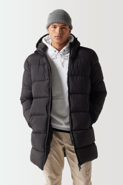 Longline Puffer Jacket