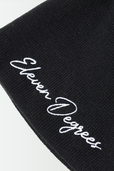 Knitted Beanie - Black