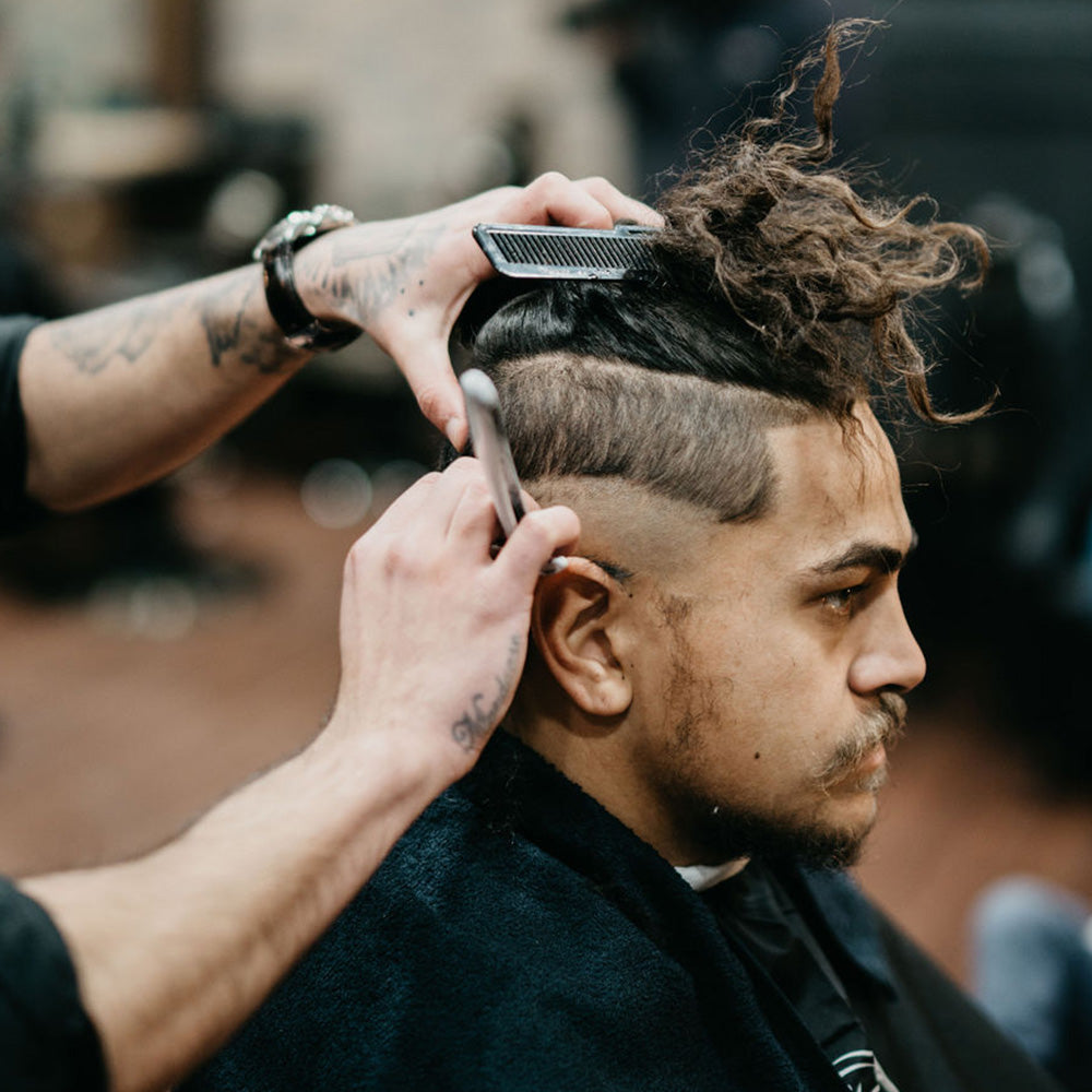 Men's Hair Cut, From Top Class Fades to Mullets Galore. At Kingsmen Hair Barbershops we Help You to Set Trends 