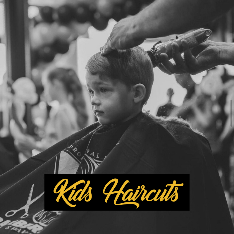 Kids Haircut available at Kingsmen Hair barbershop, just ask your barber