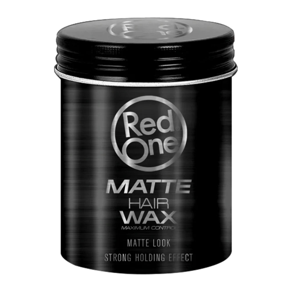 RedOne Matte Black Hair Wax Maximum Control - 100ml