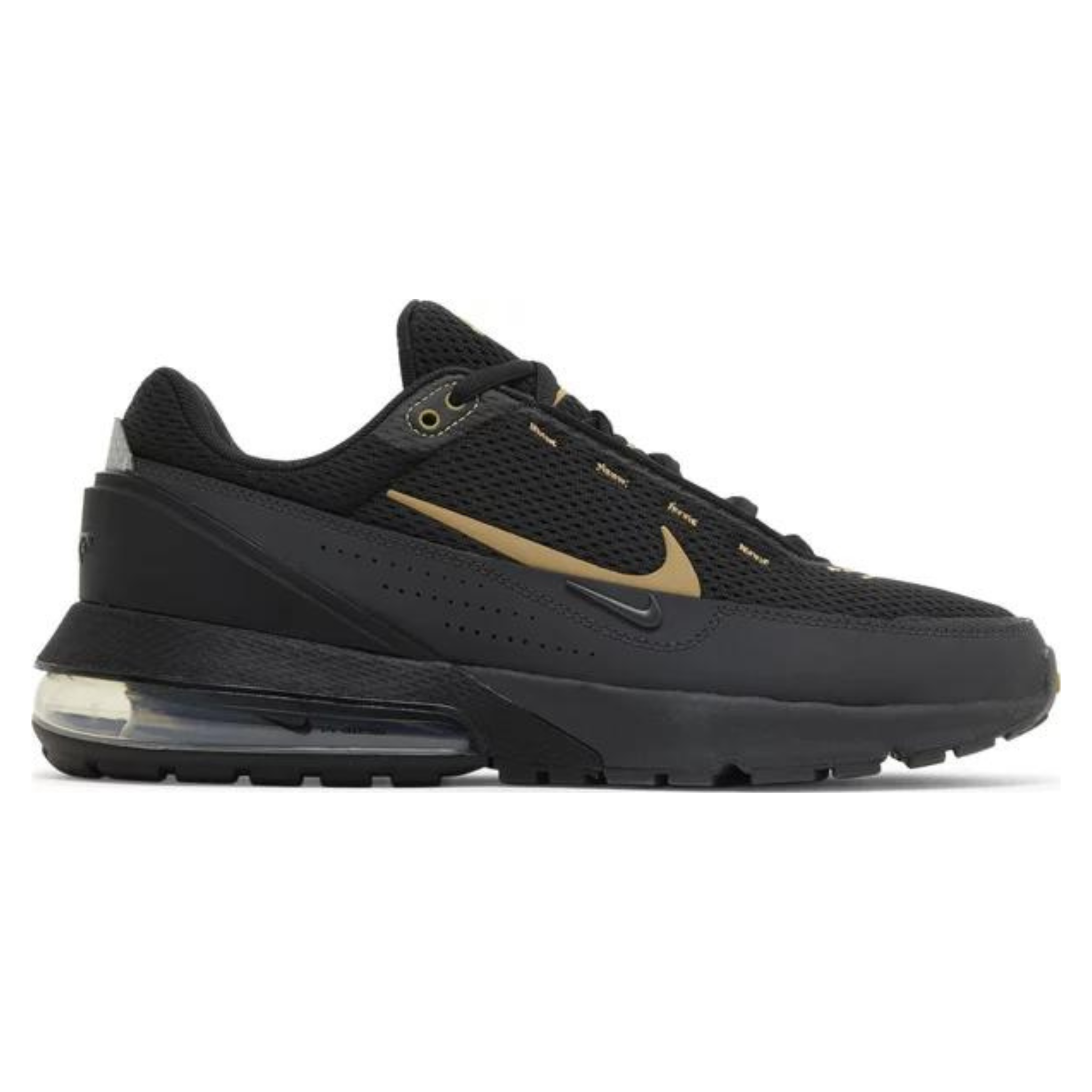 grey and gold air max