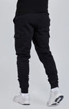 Black Essential Cargo Jogger