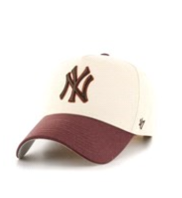 New York Yankees Natural/Cacao Sure Shot TT Cotton 47 MVP DT