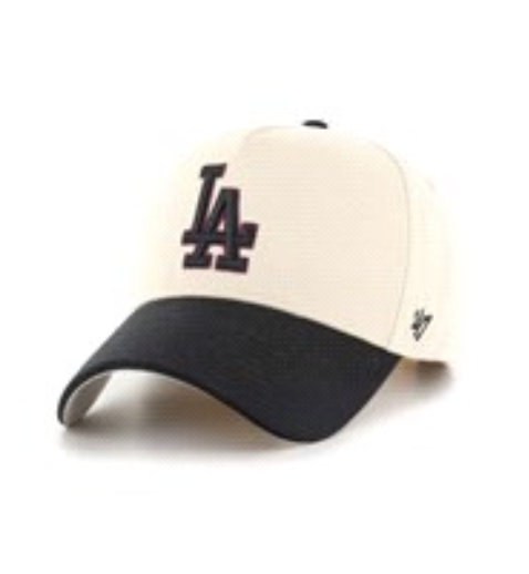 Los Angeles Dodgers Natural/Black Sure Shot TT Cotton 47 MVP DT