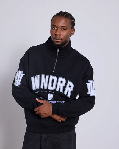 INSTITUTE 1/4 ZIP SWEAT