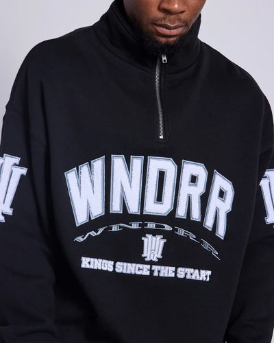 INSTITUTE 1/4 ZIP SWEAT