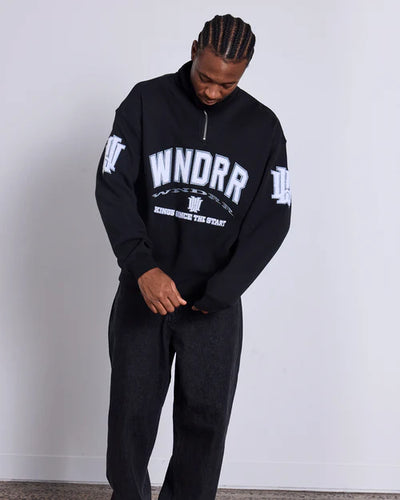 INSTITUTE 1/4 ZIP SWEAT