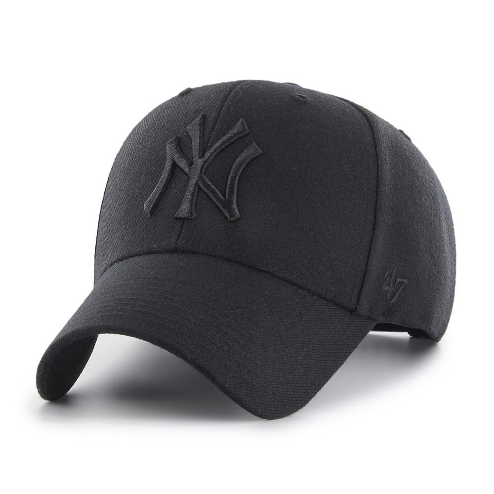 New York Yankees Black/Black 47 MVP SNAPBACK