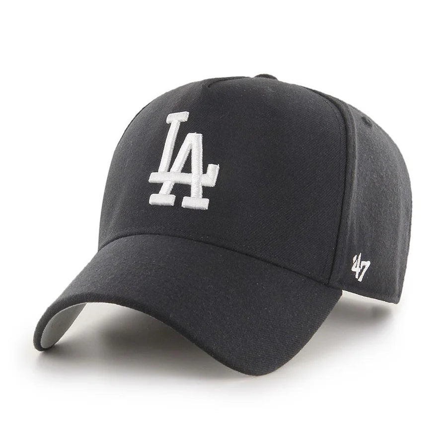 Los Angeles Dodgers Black/White '47 MVP DT SNAPBACK