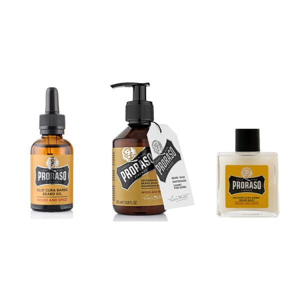 Proraso Wood & Spice Beard care Kit - Kingsmen Hair