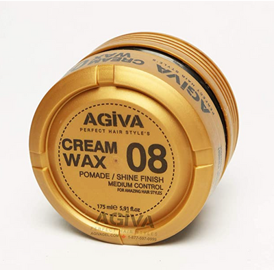 Agiva cream wax 08 pomade/shine finish 175ml